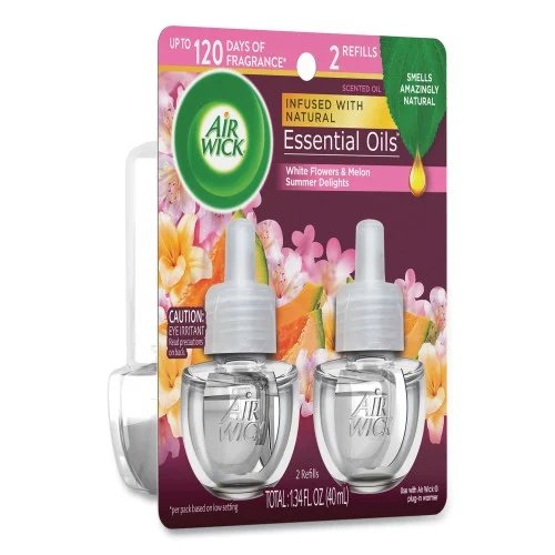 Air Wick Scented Oil Refills, Summer Delights, 0.67 oz, 2Pack (RAC91112PK) (7)