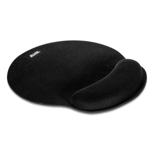 Allsop MousePad Pro Memory Foam Mouse Pad with Wrist Rest, 9 x 10, Black (30204)