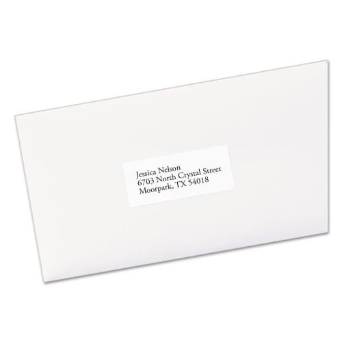 Avery EcoFriendly Mailing Labels, InkjetLaser Printers, 1 x 2.63, White, 30Sheet, 100 SheetsPack (AVE48460)