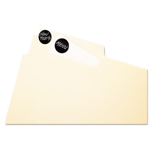 Avery Handwrite Only Self-Adhesive Removable Round Color-Coding Labels, 0.75 dia, Black, 28Sheet, 36 SheetsPack, (AVE05459) (3)