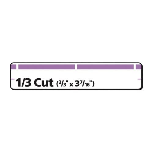 Avery Permanent TrueBlock File Folder Labels with Sure Feed Technology, 0.66 x 3.44, White, 30Sheet, 25 SheetsPack (AVE5666) (4)