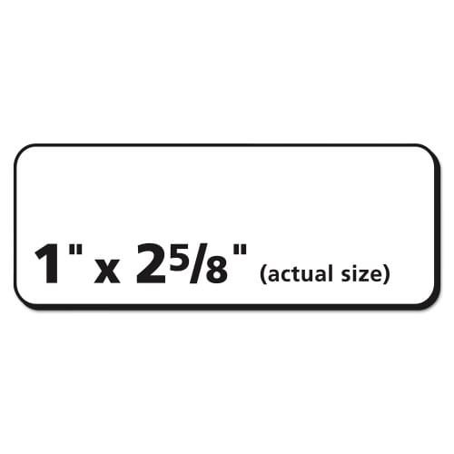 Avery Repositionable Address Labels wSureFeed, InkjetLaser, 1 x 2.63, White, 750BX (AVE58160) (4)