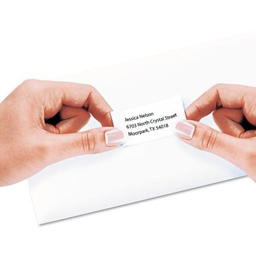 Avery Repositionable Address Labels wSureFeed, InkjetLaser, 1 x 2.63, White, 750BX (AVE58160)