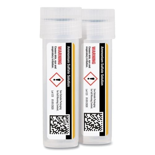 Avery UltraDuty GHS Chemical Waterproof and UV Resistant Labels, 0.5 x 1.75, White, 60Sheet, 25 SheetsPack (AVE60518) (3)