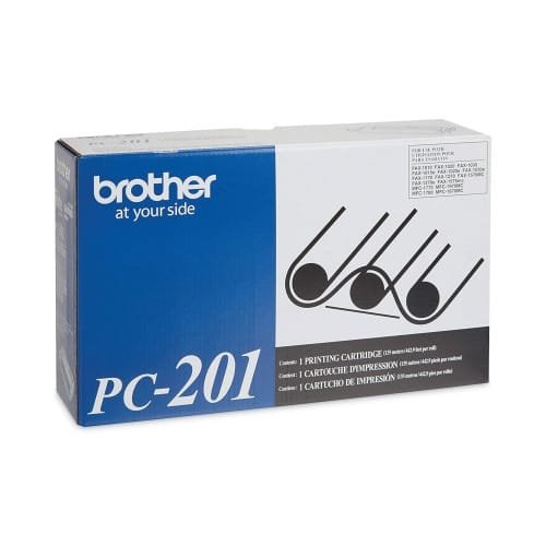 Brother PC-201 Thermal Transfer Print Cartridge, 450 Page-Yield, Black (BRTPC201) (3)