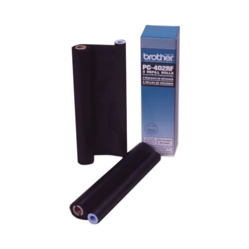 Brother PC-402RF Thermal Transfer Refill Roll, 150 Page-Yield, Black, 2Pack (BRTPC402RF) (4)