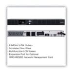 CyberPower Smart App LCD, 6 Outlets, 500 VA, 1,150 J Black - (CYPOR500LCDRM1U) (5)