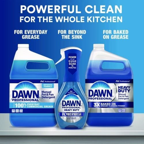 Dawn® Professional Heavy Duty Powerwash Commercial Dish Spray, 16 oz, 6 Pack 6 Starter Kits (PGC12301) (10)