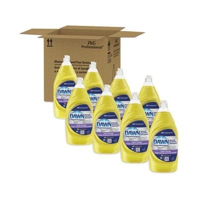 Dawn Manual PotPan Dish Detergent, Lemon, 38 oz Bottle, 8Carton (PGC45113) (6)