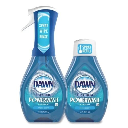 Dawn Platinum Powerwash Dish Spray, Fresh, 16 oz Spray Bottle, 2Pack, 3 PacksCarton (PGC31836) (2)