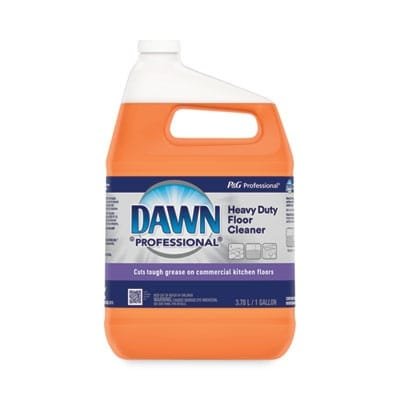 Dawn Professional Heavy-Duty Floor Cleaner, Neutral Scent, 1 gal Bottle, 3Carton (PGC08789) (3)