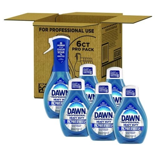 Dawn Professional Heavy Duty Powerwash Commercial Dish Spray, 16 oz, 6 Pack 1 Starter Kit Plus 5 Refills (PGC15264) (6)