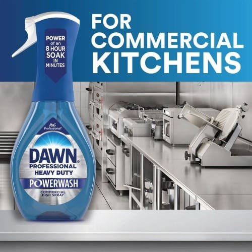 Dawn Professional Heavy Duty Powerwash Commercial Dish Spray, 16 oz, 6 Pack 1 Starter Kit Plus 5 Refills (PGC15264) (7)