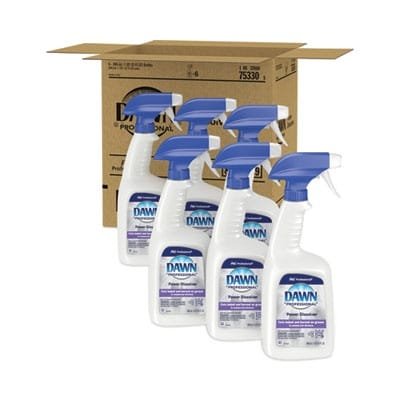 Dawn Professional Liquid Ready-To-Use Grease Fighting Power Dissolver Spray, 32 oz Trigger On Spray Bottle, 6Carton (PGC75330) (5)