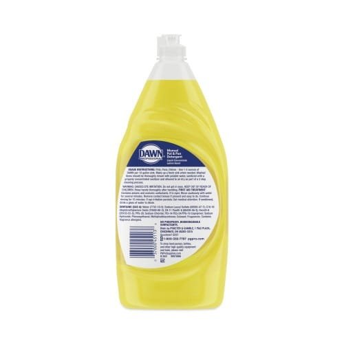 Dawn® Professional Manual PotPan Dish Detergent, Lemon, 38 oz Bottle (PGC45113EA) (5)