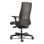 HON Ignition 2.0 Upholstered Mid-Back Task Chair With Lumbar, Supports 300 lb, 17 to 22 Seat, Black Vinyl SeatBack, Black Base (HONI2UL2AU10TK) (6)