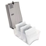Innovera CDDVD Storage Case, Holds 150 Discs, ClearSmoke (IVR39502) (4)