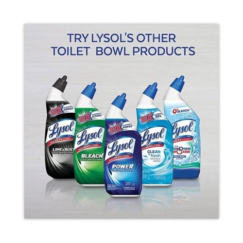 LYSOL Brand Disinfectant Toilet Bowl Cleaner with Bleach, 24 oz, 8Carton (RAC96085) (4)