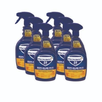 Microban 24-Hour Disinfectant Professional Multi-Purpose Cleaner, Citrus Scent (PGC47415)