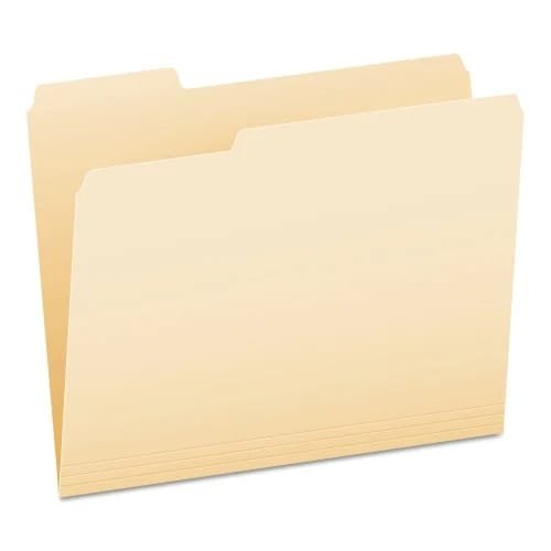 Pendaflex Manila File Folders, 13-Cut Tabs Assorted, Letter Size, 0.75 Expansion, Manila, 100Box (PFX75213) (3)