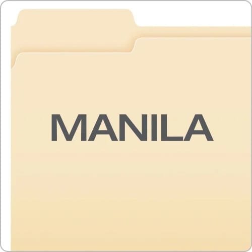 Pendaflex Manila File Folders, 13-Cut Tabs Assorted, Letter Size, 0.75 Expansion, Manila, 100Box (PFX75213) (5)