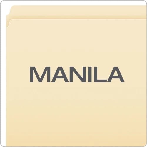 Pendaflex Manila File Folders, Straight Tabs, Letter Size, 0.75 Expansion, Manila, 100Box (PFX752) (2)