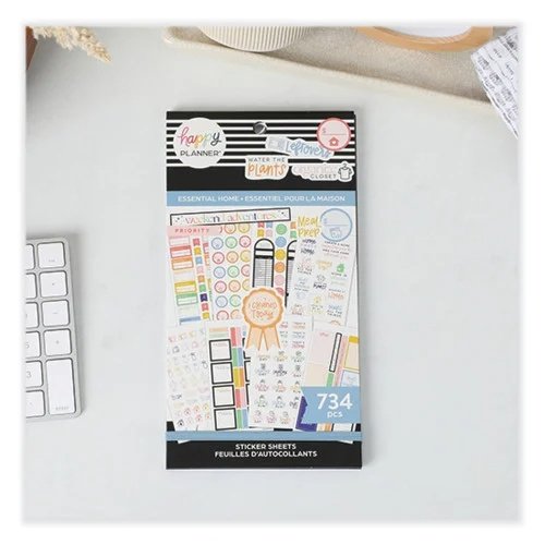 The Happy Planner Essentials Home Classic Stickers, Productivity Theme, 734 Stickers (THLSVP130149) (4)