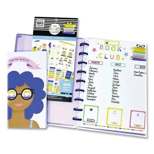 The Happy Planner me and my BIG ideas Stickers, Booklist Theme, 680 Stickers (THLPPSV1933048) (4)