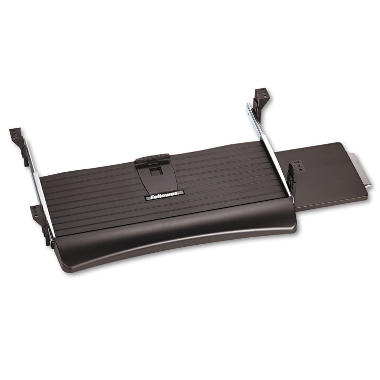 Fellowes Office Suites Underdesk Keyboard Drawer, 20.13w x 7.75d, Black (FEL9140303)
