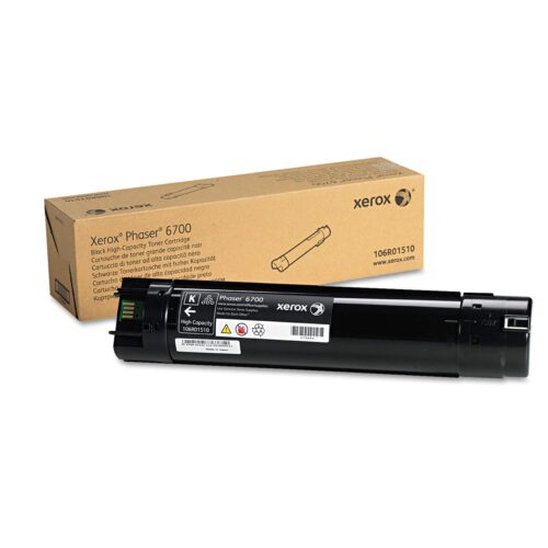 Xerox 106R01510 High-Yield Toner, 18,000 Page-Yield, Black (XER106R01510)