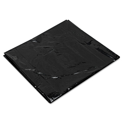 Trinity Plastics Low-Density Can Liners, 16 gal, 0.7 mil, 24" x 32", Black, Flat Pack, 500/Carton (TRNML2432)