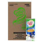 Coffee mate Liquid Coffee Creamer, Zero Sugar French Vanilla, 0.38 oz Mini Cups, 50/Box, 4 Boxes/Carton, 200 Total/Carton (NES91757CT)