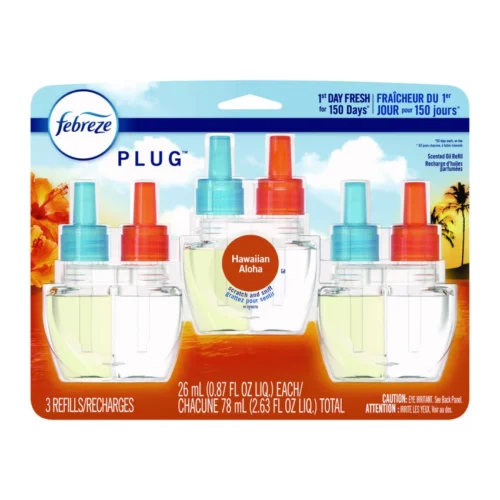 Febreze PLUG Air Freshener Refills, Mediterranean Lavender, 0.87 oz (PGC54345)