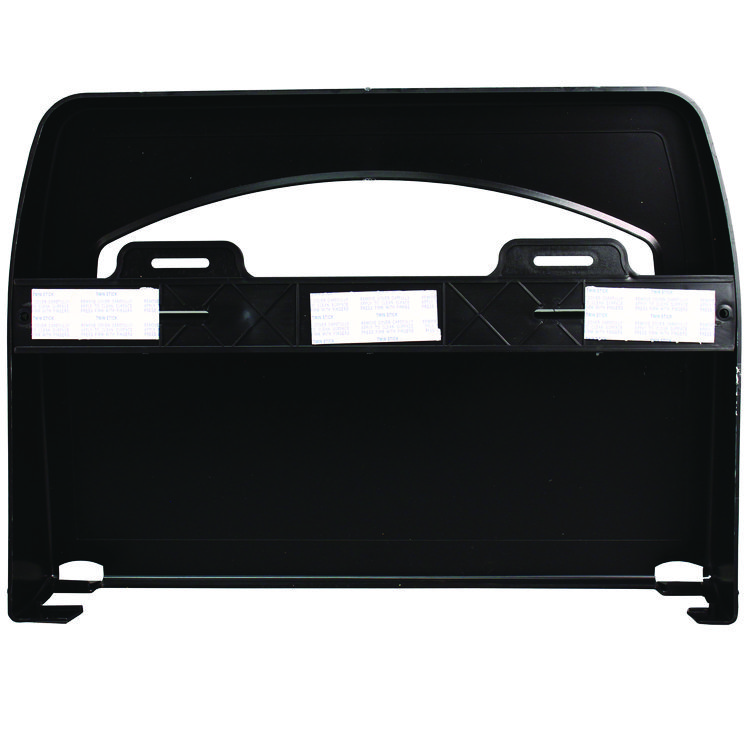 Impact Toilet Seat Cover Dispenser, 16.4 x 3.05 x 11.9, Black, 2/Carton (IMP1122CT)