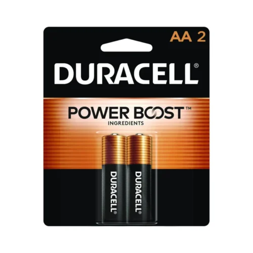 Duracell Power Boost CopperTop Alkaline AA Batteries, 2/Pack (DURMN1500B2Z)