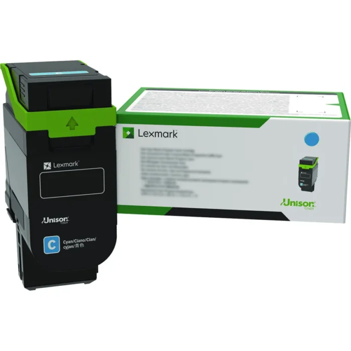 Lexmark 75M1HC0 Toner, 8,800 Page-Yield, Cyan (LEX75M1HC0)