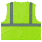 ergodyne GloWear 8205HL-ECO Class 2 Recycled Hi-Vis Vest, Mesh, Polyester, X-Small, Lime (EGO21981)