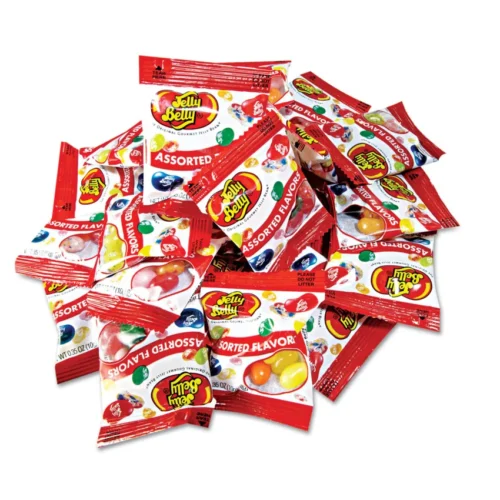 Jelly Belly Jelly Beans, Assorted Flavors, 300/Carton (OFX72692)