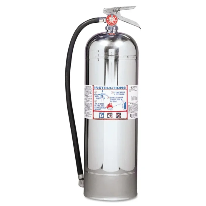 Kidde ProPlus 2.5 W H2O Fire Extinguisher, 2-A, 2.5 gal, 20.86 lb (KID466403)