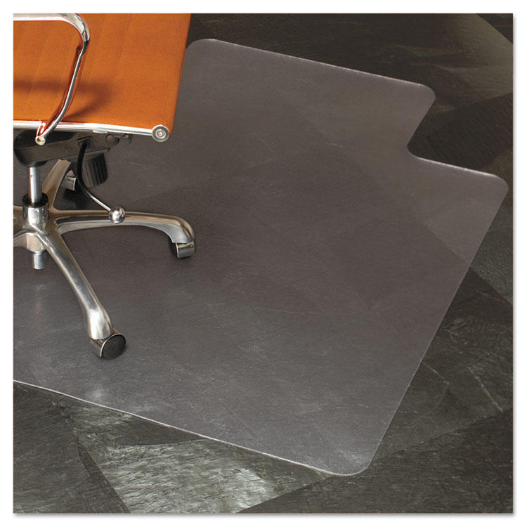 ES Robbins Natural Origins Chair Mat with Lip For Hard Floors, 36 x 48, Clear (ESR143002)