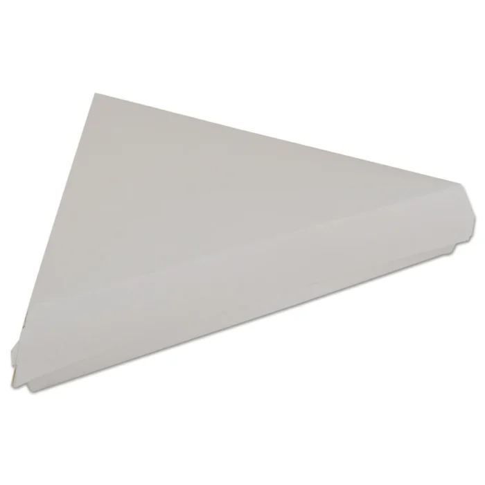 SCT White Pizza Clamshells, 9.25 x 9 x 1.69, White, Paper, 400/Carton (SCH0719)