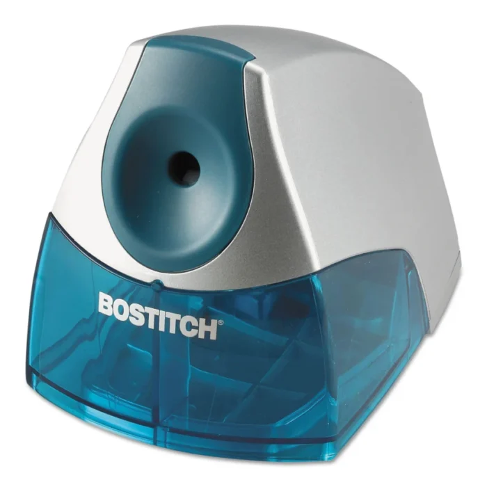 Bostitch Personal Electric Pencil Sharpener, AC-Powered, 4.25 x 8.4 x 4, Blue (BOSEPS4BLUE)