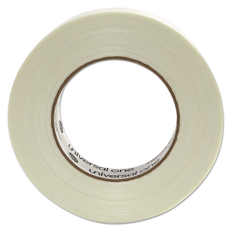 Universal 350# Premium Filament Tape, 3" Core, 24 mm x 54.8 m, Clear (UNV31624)