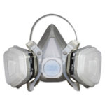 3M Dual Cartridge Respirator Assembly 52P71, Organic Vapor/P95, Medium (MMM52P71)