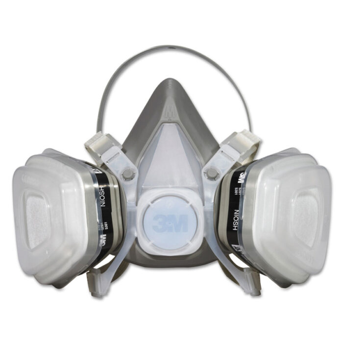 3M Dual Cartridge Respirator Assembly 52P71, Organic Vapor/P95, Medium (MMM52P71)