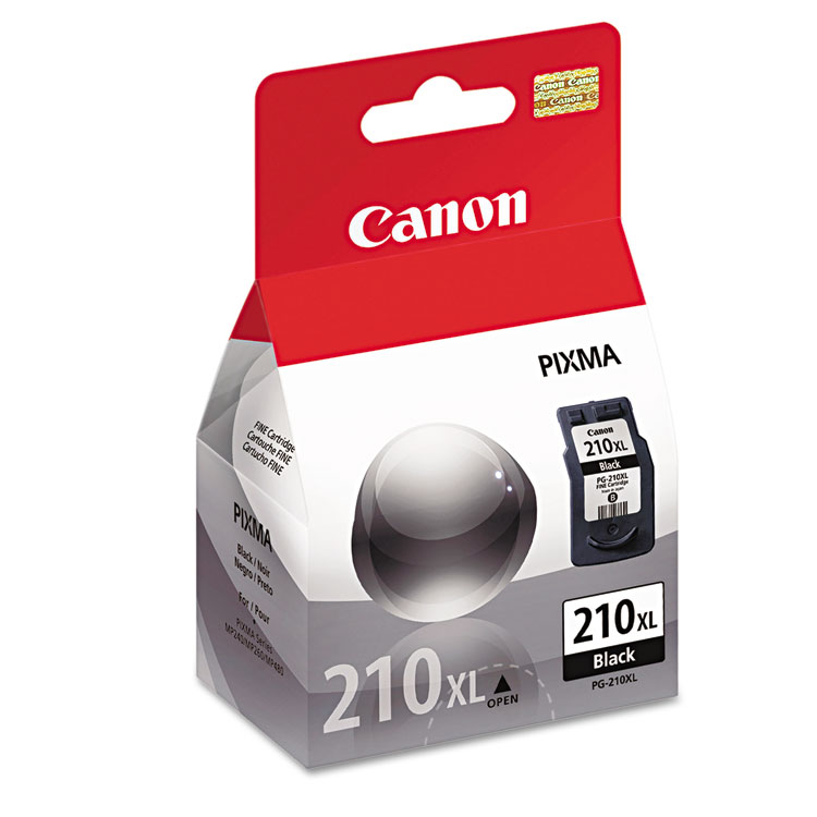 Canon 2973B001 (PG-210XL) High-Yield Ink, 401 Page-Yield, Black (CNM2973B001)