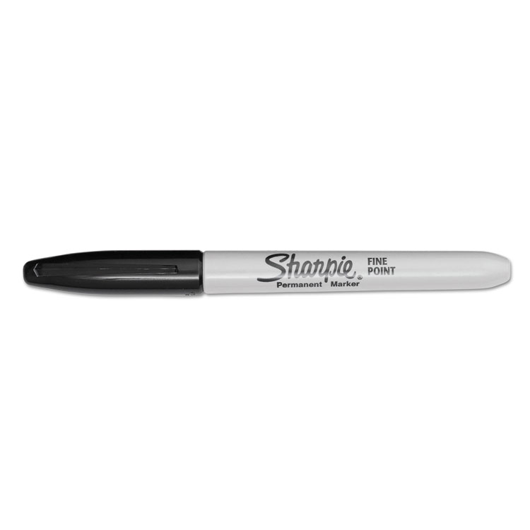 Sharpie Fine Tip Permanent Marker Value Pack, Fine Bullet Tip, Black, 36/Pack (SAN1884739)
