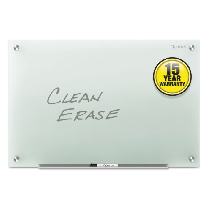 Quartet Infinity Glass Marker Board, 96 x 48, Frosted Surface (QRTG9648F)