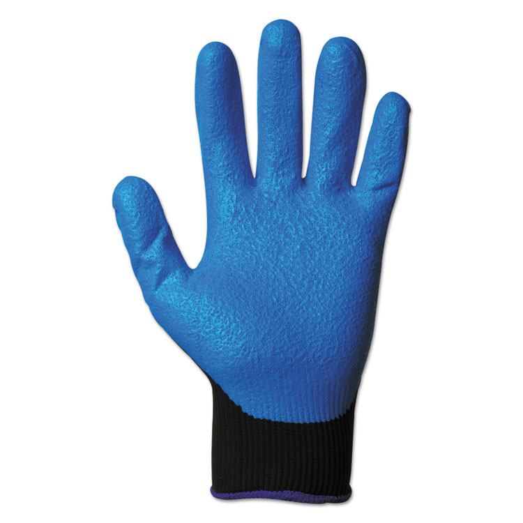 KleenGuard G40 Foam Nitrile Coated Gloves, 230 mm Length, Medium/Size 8, Blue, 12 Pairs (KCC40226)