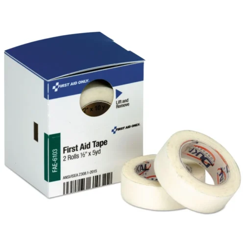 General Refill for SmartCompliance General Business Cabinet, First Aid Tape, 1/2" x 5 yd, 2 Roll/Box (FAOFAE6103)